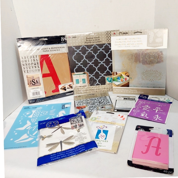 plaid Other - Stencils bundle (1021)